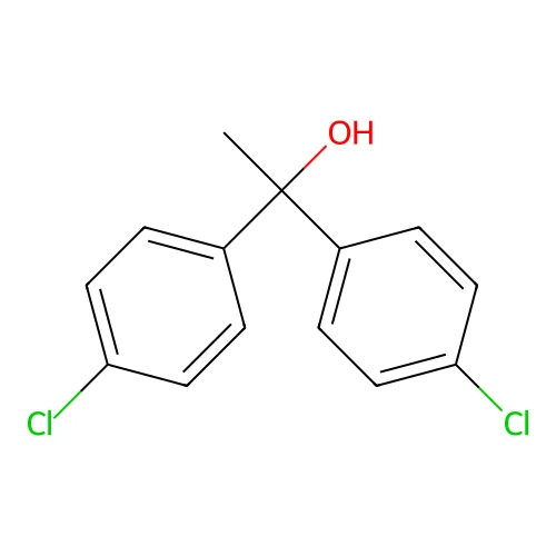 1,1-Bis(4-chlorophenyl)ethanol structure