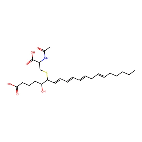 N-acetyl Leukotriene E4 structure