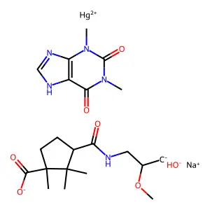 Mercurophylline structure
