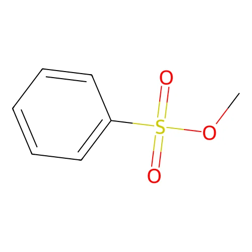 Methyl benzenesulfonate structure