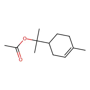 alpha-Terpinyl acetate structure