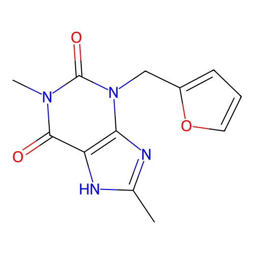 Furafylline structure