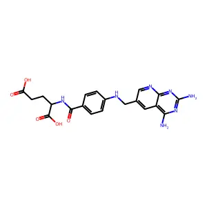 5-Deazaaminopterin structure