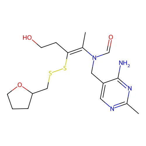FURSULTIAMINE structure