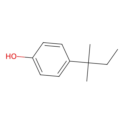 4-tert-Pentylphenol structure