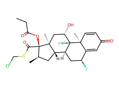 CLOTICASONE PROPIONATE structure