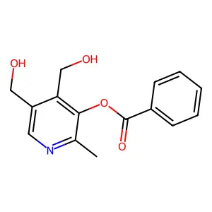 5-O-Benzoyl pyridoxine structure