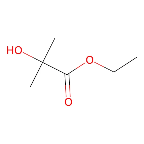 Ethyl 2-hydroxyisobutyrate structure