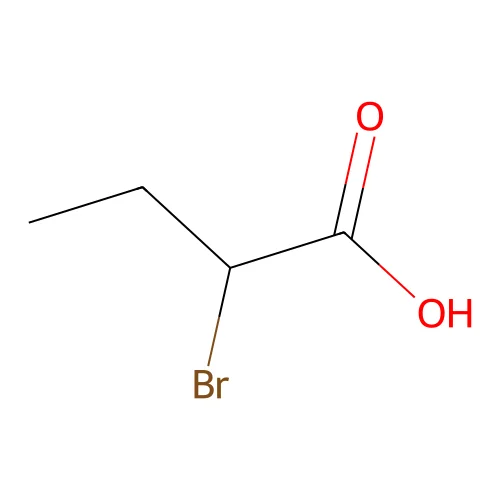 2-Bromobutanoic acid structure