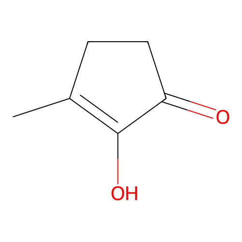 2-Hydroxy-3-methyl-2-cyclopenten-1-one structure
