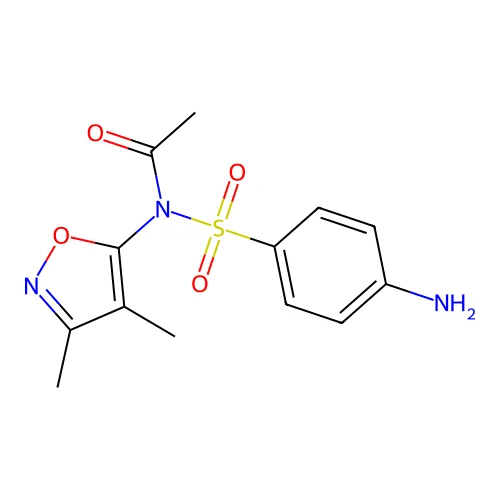 Sulfisoxazole Acetyl structure