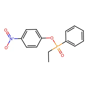 4-Nitrophenyl ethylphenylphosphinate structure