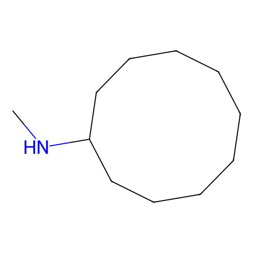 N-Cyclodecylmethylamine structure