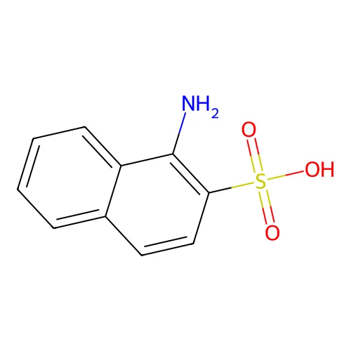 1-Naphthylamine-2-sulfonic acid structure