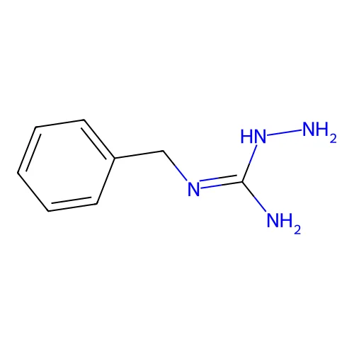 N-amino-N'-benzylguanidine structure