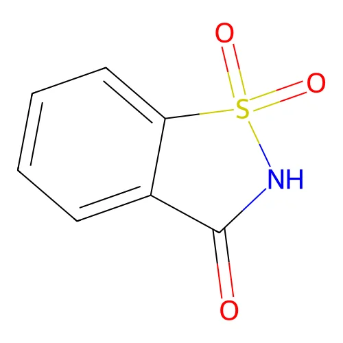 Saccharin structure