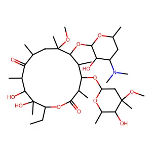 clarithromycin structure