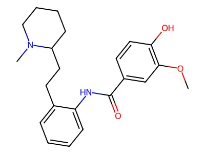 3-Methoxy-O-demethylencainide structure
