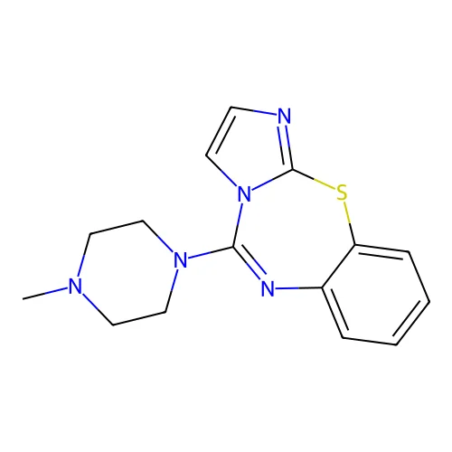 Pentiapine structure