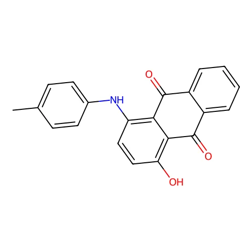 Solvent Violet 13 structure