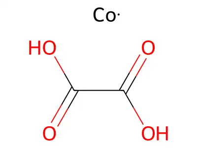 Cobaltous oxalate structure