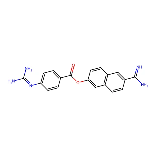 Nafamostat structure