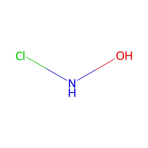Hydroxylamine, N-chloro- structure