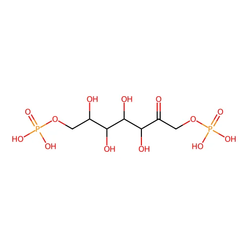Sedoheptulose-1,7-diphosphate structure