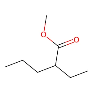 Methyl 2-ethylpentanoate structure