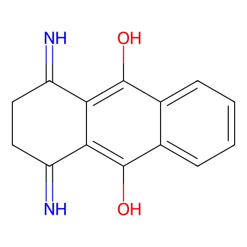 1,4-Diamino-2,3-dihydroanthraquinone structure