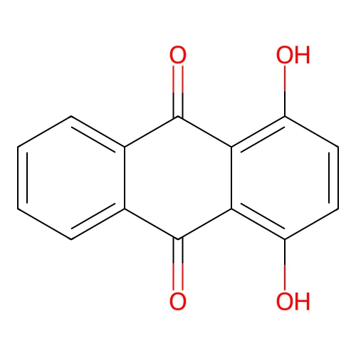 Quinizarin structure
