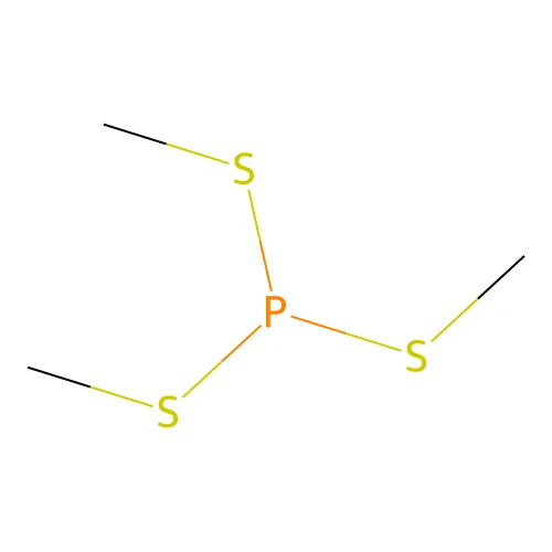 Trimethyl trithiophosphite structure