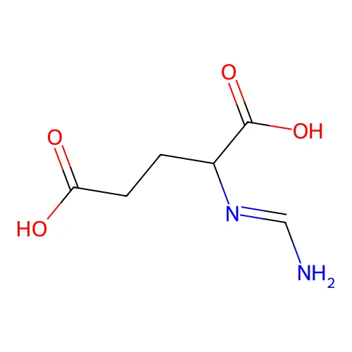 n-Formimidoyl-glutamic acid structure