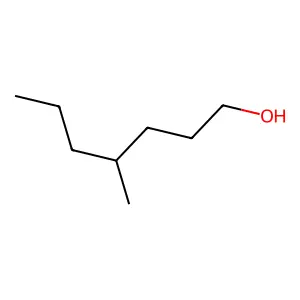 4-Methyl-1-heptanol structure