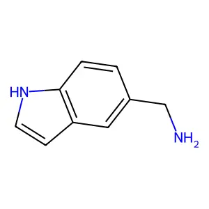 (1H-indol-5-yl)methanamine structure