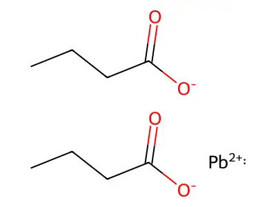 Lead butyrate structure