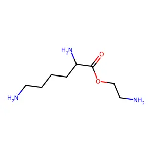 2-Aminoethyl lysinate structure