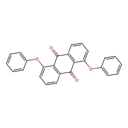 9,10-Anthracenedione, 1,5-diphenoxy- structure