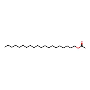 Acetic acid, C>19-alkyl esters structure