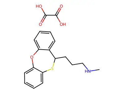 C17-H19-N-O-S.C2-H2-O4 structure