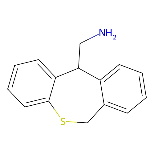 6,11-Dihydrobenzo[c][1]benzothiepin-11-ylmethanamine structure