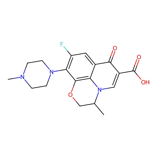 Ofloxacin structure