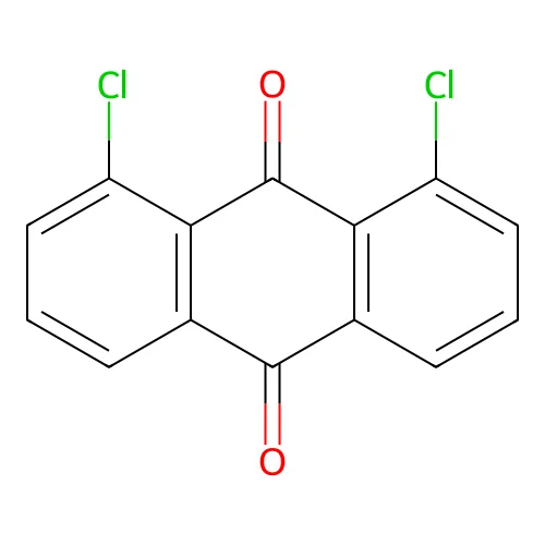 1,8-Dichloroanthraquinone structure