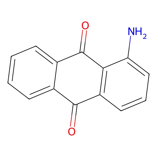 1-Aminoanthraquinone structure