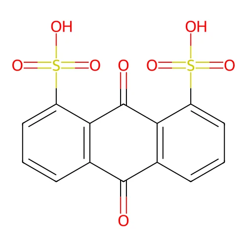 1,8-Disulfoanthraquinone structure