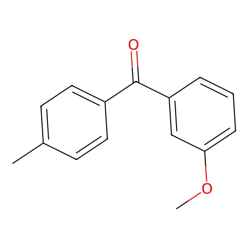 Benzophenone, 3-methoxy-4'-methyl- structure