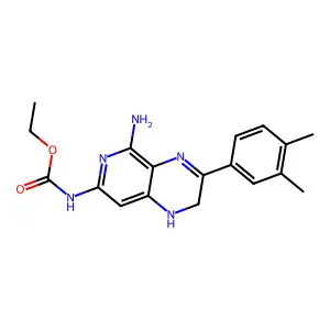 C18-H21-N5-O2 structure