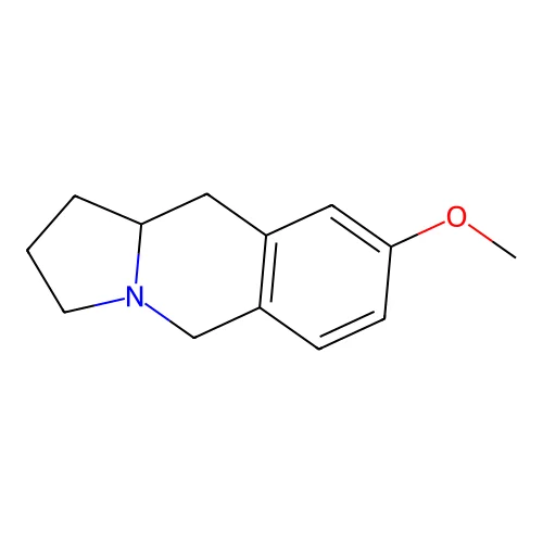Pyrrolo(1,2-b)isoquinoline, 1,2,3,5,10,10a-hexahydro-8-methoxy- structure