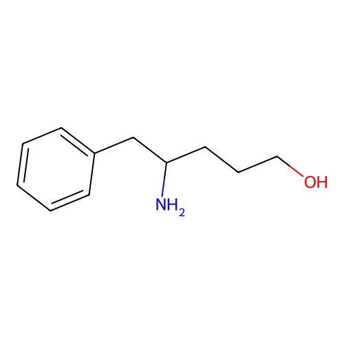 Benzenepentanol, delta-amino- structure