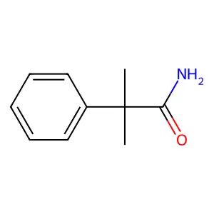 2-Methyl-2-phenylpropanamide structure